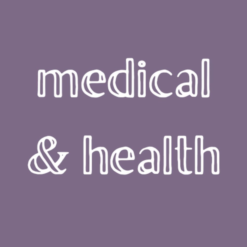 Medical & health: **Each add'l ⭐ listing just $1.00 when added to bundle!**